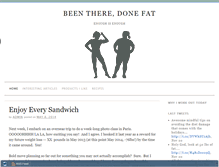 Tablet Screenshot of beentheredonefat.com